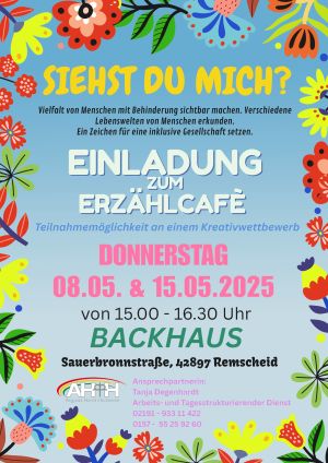 Erzählcafé im Backhaus